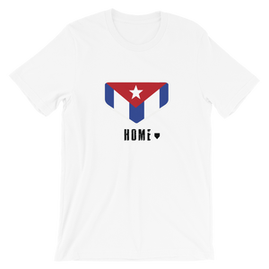 This is My Home - Cuba Homeplate Flag - Short-Sleeve T-Shirt