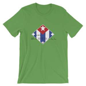 Mi Vida es Baseball - Cuba Flag - Short-Sleeve T-Shirt