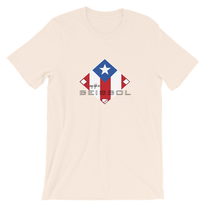 My Life is Beisbol - PR Flag - Short-Sleeve T-Shirt