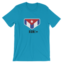 Load image into Gallery viewer, This is My Home - Cuba Homeplate Flag - Short-Sleeve T-Shirt
