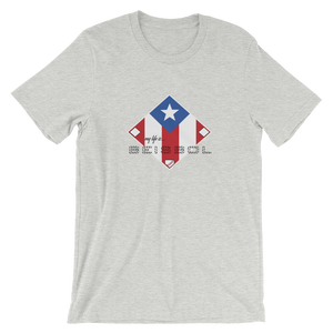 My Life is Beisbol - PR Flag - Short-Sleeve T-Shirt