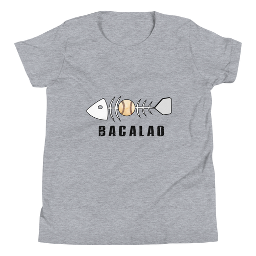 Bacalao (Cod) Baseball - Youth Short Sleeve T-Shirt