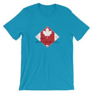 My Life is Beisbol - Canada Flag - Short-Sleeve T-Shirt