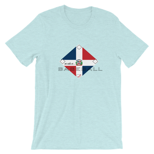 Mi Vida es Baseball - RD Flag - Short-Sleeve T-Shirt