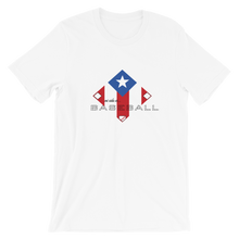 Load image into Gallery viewer, Mi Vida es Baseball - PR Flag - Short-Sleeve T-Shirt