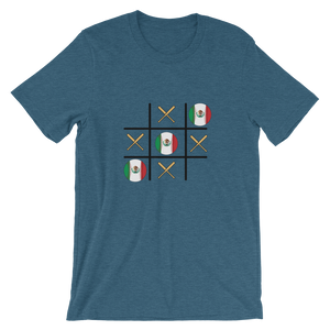 Baseball Winner Game - TTT - Mexico Flag - Short-Sleeve T-Shirt