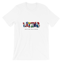 Load image into Gallery viewer, Proud Latino-  Flags - Uniting Culturas - Short-Sleeve T-Shirt