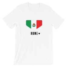 Load image into Gallery viewer, This is My Home - Mexico Homeplate Flag - Short-Sleeve T-Shirt