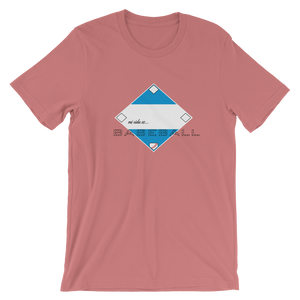 Mi Vida de Baseball - Nicaragua Flag - Short-Sleeve T-Shirt