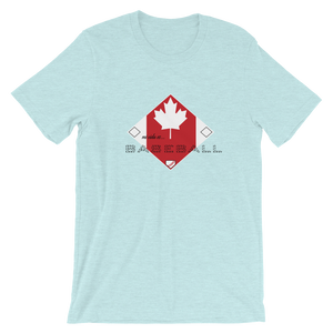 Mi Vida es Baseball - Canada Flag - Short-Sleeve T-Shirt