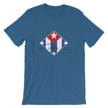Load image into Gallery viewer, Mi Vida es Baseball - Cuba Flag - Short-Sleeve T-Shirt
