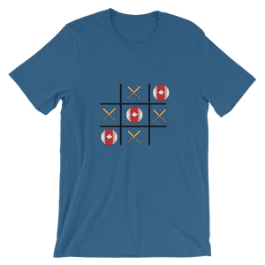 Baseball Winner Game - TTT- Canada Flag - Short-Sleeve T-Shirt
