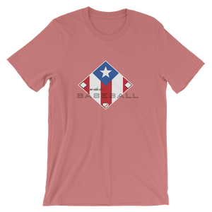 Mi Vida es Baseball - PR Flag - Short-Sleeve T-Shirt