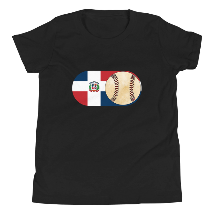 Baseball Mode - RD Flag - Youth Short Sleeve T-Shirt