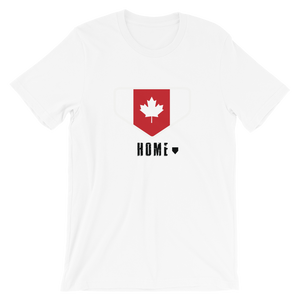 This is My Home - Canada Homeplate Flag - Short-Sleeve T-Shirt