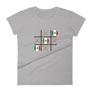 Baseball Game Winner - TTT - Mexico Flag - Women's short sleeve t-shirt