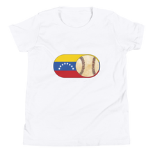 Load image into Gallery viewer, Baseball Mode - Venezuela Flag - Youth Short Sleeve T-Shirt