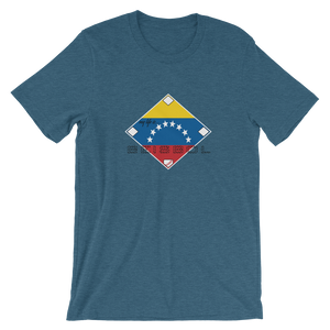 My Life is Beisbol - Venezuela Flag - Short-Sleeve T-Shirt