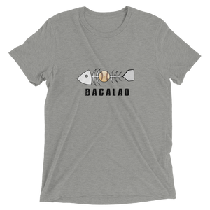 Baseball Short Sleeve T-shirt - Bacalao (cod) + Dirt Ball + Homeplate