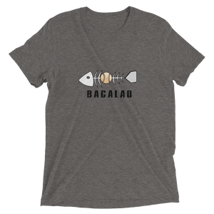 Baseball Short Sleeve T-shirt - Bacalao (cod) + Dirt Ball + Homeplate