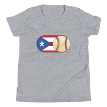 Load image into Gallery viewer, Baseball Mode - PR Flag - Youth Short Sleeve T-Shirt