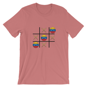 Baseball Winner Game - TTT-  Venezuela Flag - Short-Sleeve T-Shirt