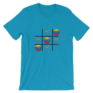Baseball Winner Game - TTT-  Venezuela Flag - Short-Sleeve T-Shirt