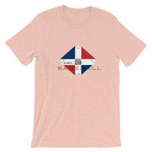 Load image into Gallery viewer, Mi Vida es Baseball - RD Flag - Short-Sleeve T-Shirt