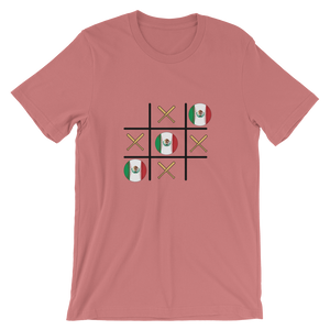 Baseball Winner Game - TTT - Mexico Flag - Short-Sleeve T-Shirt