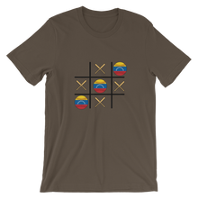 Load image into Gallery viewer, Baseball Winner Game - TTT-  Venezuela Flag - Short-Sleeve T-Shirt