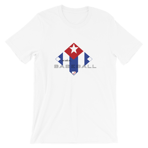 Mi Vida es Baseball - Cuba Flag - Short-Sleeve T-Shirt