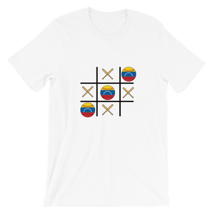 Baseball Winner Game - TTT-  Venezuela Flag - Short-Sleeve T-Shirt