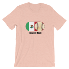 Load image into Gallery viewer, Baseball Mode - Mexico Flag Dirt Ball - Short-Sleeve T-Shirt