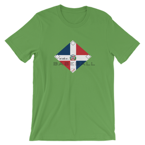 Mi Vida es Baseball - RD Flag - Short-Sleeve T-Shirt