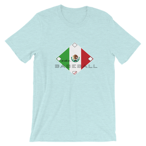 Mi Vida es Baseball - Mexico Flag - Short-Sleeve T-Shirt