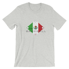 Load image into Gallery viewer, Mi Vida es Baseball - Mexico Flag - Short-Sleeve T-Shirt