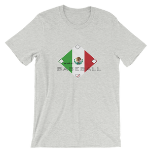 Mi Vida es Baseball - Mexico Flag - Short-Sleeve T-Shirt
