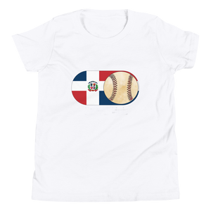 Baseball Mode - RD Flag - Youth Short Sleeve T-Shirt