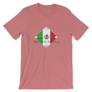Mi Vida es Baseball - Mexico Flag - Short-Sleeve T-Shirt