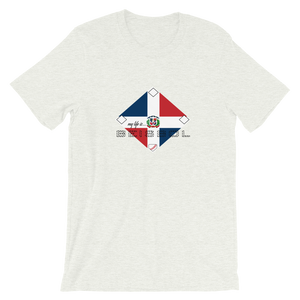 My Life is Beisbol - RD Flag - Short-Sleeve T-Shirt