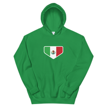 Load image into Gallery viewer, This is My Home - Homeplate Mexico Flag - Hooded Sweatshirt