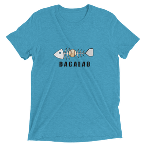 Baseball Short Sleeve T-shirt - Bacalao (cod) + Dirt Ball + Homeplate