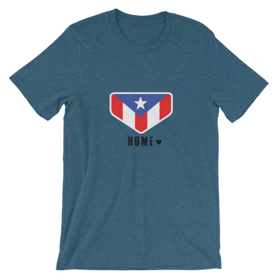 This is My Home - PR Homeplate Flag - Short-Sleeve T-Shirt