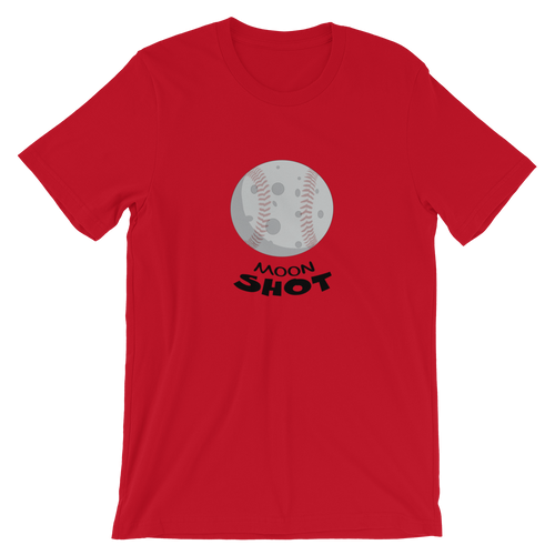 Baseball Moon Shot - Short-Sleeve T-Shirt