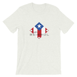 My Life is Beisbol - PR Flag - Short-Sleeve T-Shirt