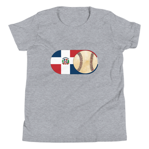 Baseball Mode - RD Flag - Youth Short Sleeve T-Shirt