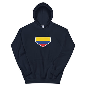 This is My Home - Homeplate Colombia Flag - Hooded Sweatshirt