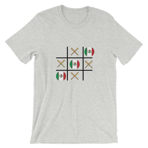 Baseball Winner Game - TTT - Mexico Flag - Short-Sleeve T-Shirt