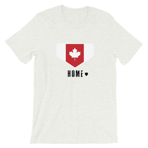 This is My Home - Canada Homeplate Flag - Short-Sleeve T-Shirt