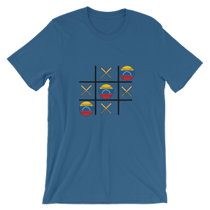 Baseball Winner Game - TTT-  Venezuela Flag - Short-Sleeve T-Shirt